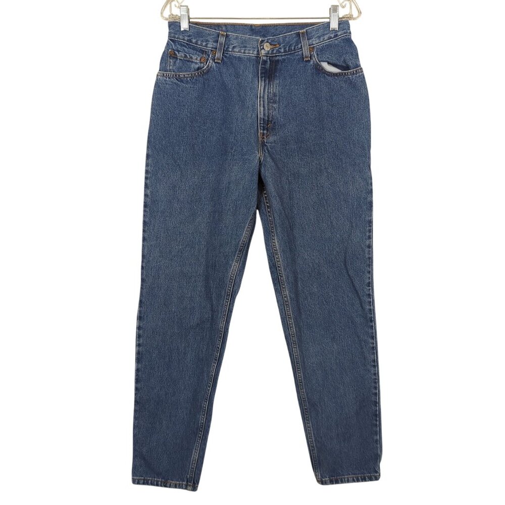 Vintage Y2K Levi’s 550 Relaxed Fit Jeans Women’s 12‎ Miss High Rise Tapered Leg
